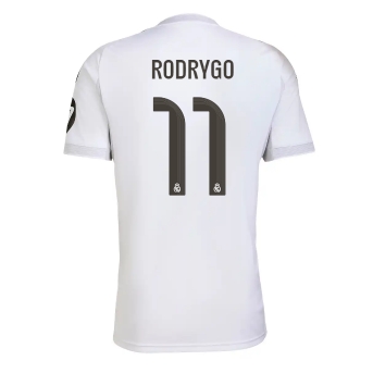Billige Fotballdrakt Real Madrid Rodrygo Goes #11 Replika Hjemmedrakt 2025-26 Kortermet